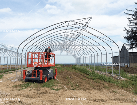 Peternakan Rumah Kaca Ganja Terowongan Ringan